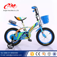 Usine prix en acier cadre vélos pour enfants garçons / CE approuvé enfants pousser enfants vélo / Yimei marque meilleure vente vélos bleus pour enfants